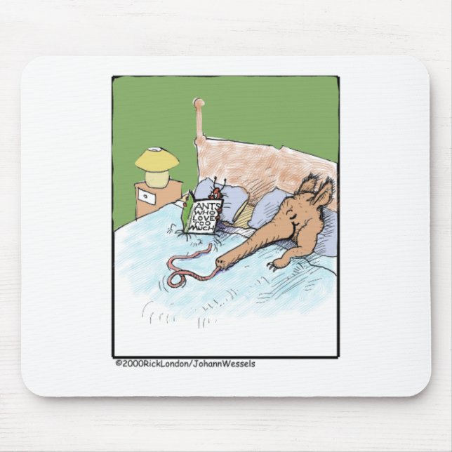 Ants Who Love 2 Much Funny Gifts & Collectibles Mouse Pad (Front)