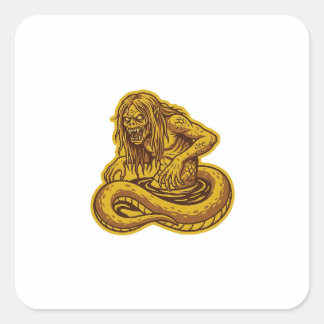 Antu Banyu Square Sticker