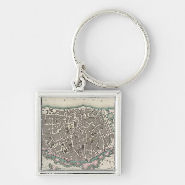Antwerp Antwerpen Anvers Key Ring (Front)