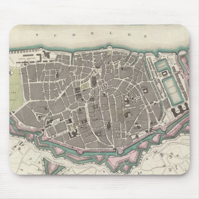 Antwerp Antwerpen Anvers Mouse Pad (Front)
