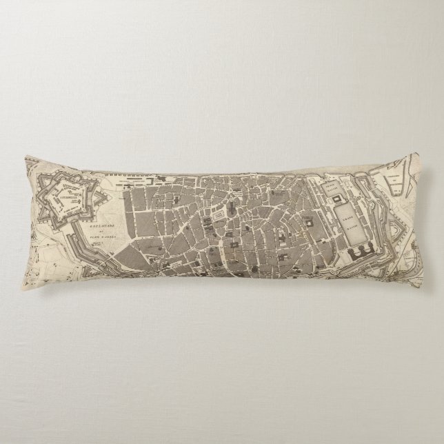 Antwerp, Belgium Body Cushion (Front)