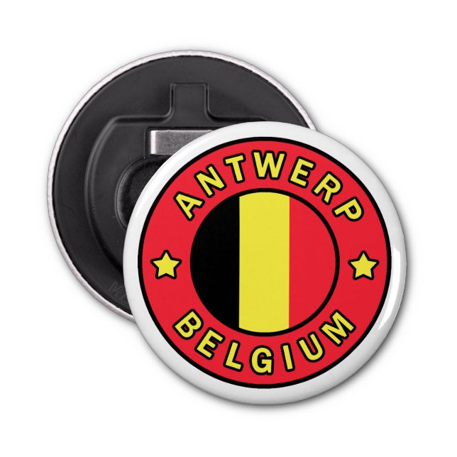 Antwerp Belgium Bottle Opener (Front)