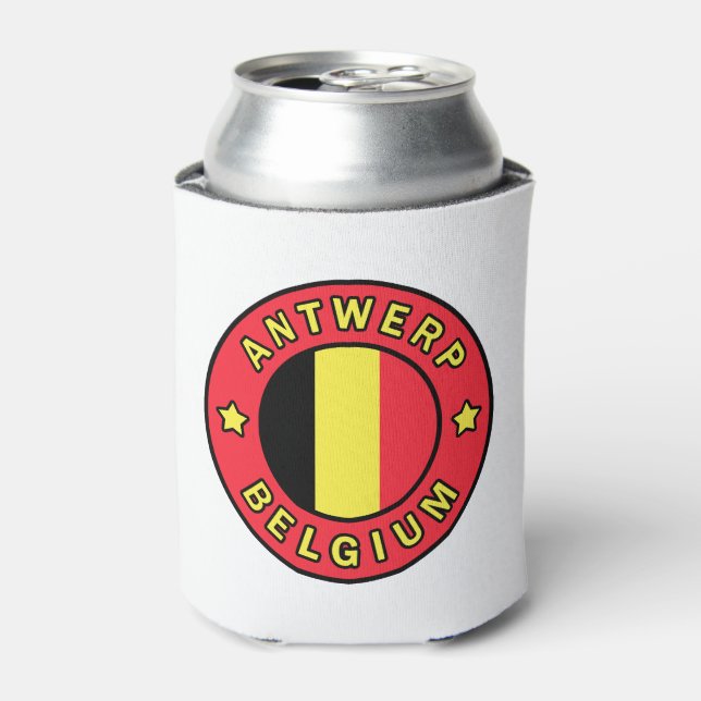 Antwerp Belgium Can Cooler (Can Front)