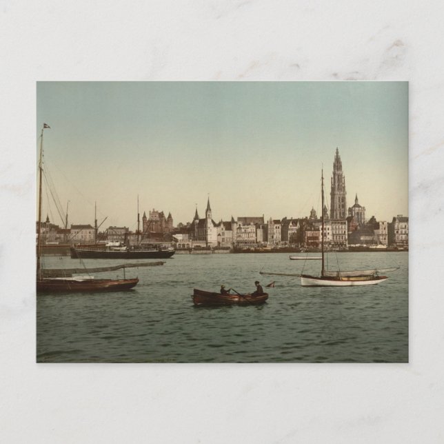 Antwerp, Belgium Postcard (Front)