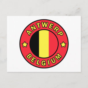 Antwerp Belgium Postcard