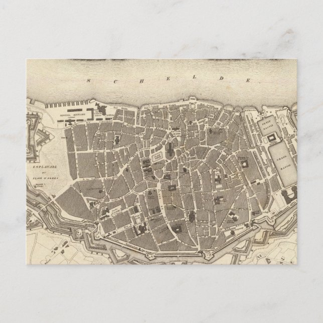 Antwerp, Belgium Postcard (Front)