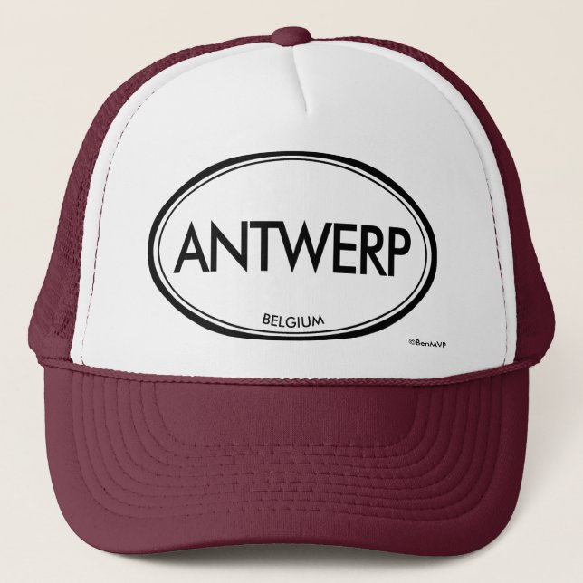 Antwerp, Belgium Trucker Hat (Front)