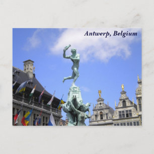 Antwerp City Postcard