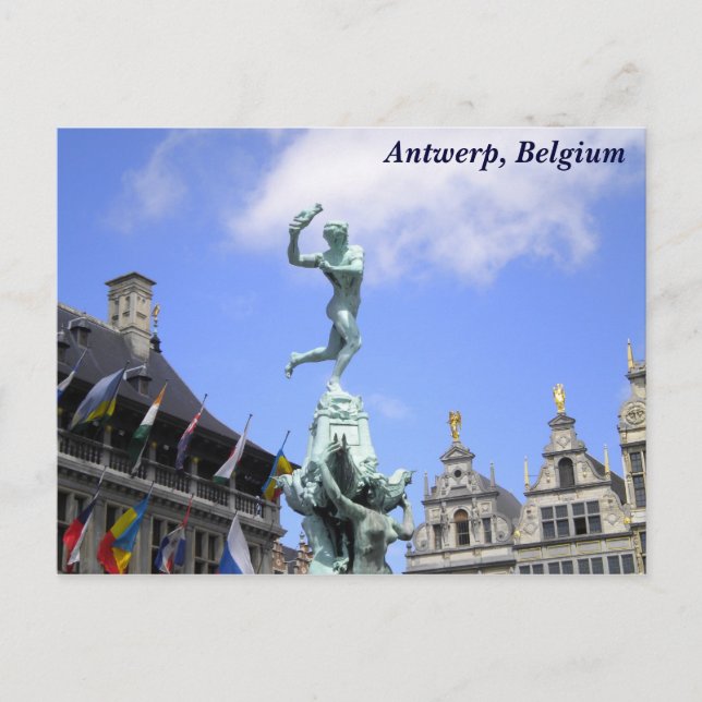 Antwerp City Postcard (Front)