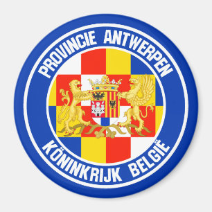 Antwerp Round Emblem Magnet