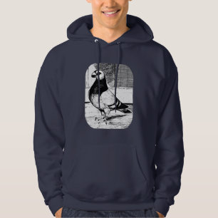 Antwerp Short Faced Pigeon Hoodie