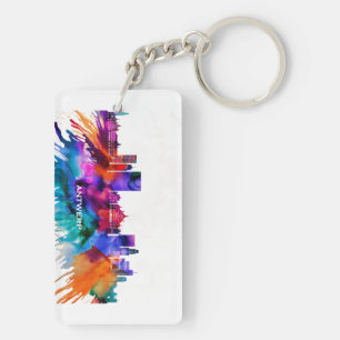 Antwerp Skyline Key Ring