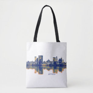 Antwerp Skyline Tote Bag