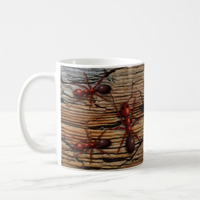 Antz N' Wood "Infested" Mugs (Left)
