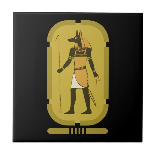 Anubis Ceramic Tile (Front)