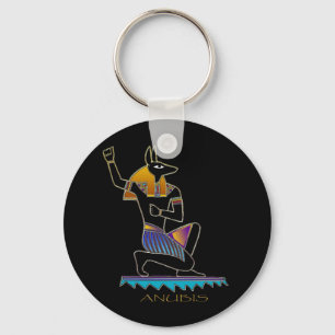 ANUBIS Egyptian God Key Ring