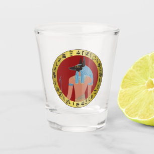 Anubis, Egyptian God Shot Glass