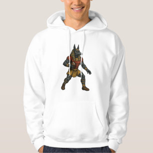 Anubis Egyptian Warrior Mythology Character Art Hoodie
