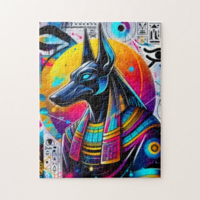 Anubis Jigsaw Puzzle (Vertical)