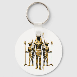 Anubis Key Ring