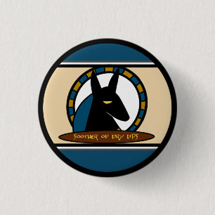 Anubis Lip Balm 3 Cm Round Badge