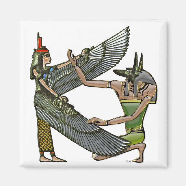 Anubis & Nut Magnet (Front)