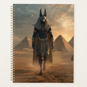 Anubis Planner – Egyptian Mythology Dark Aesthetic