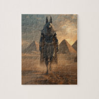 Anubis Puzzle – Egyptian Mythology Wall Art