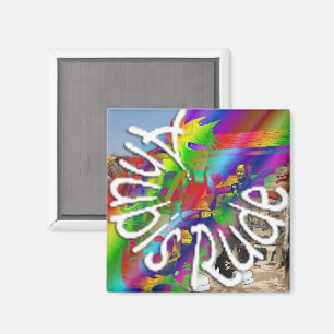 Anubis Rude Magnet Small