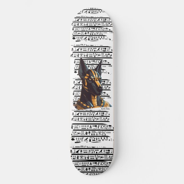 Anubis Skateboard (Front)