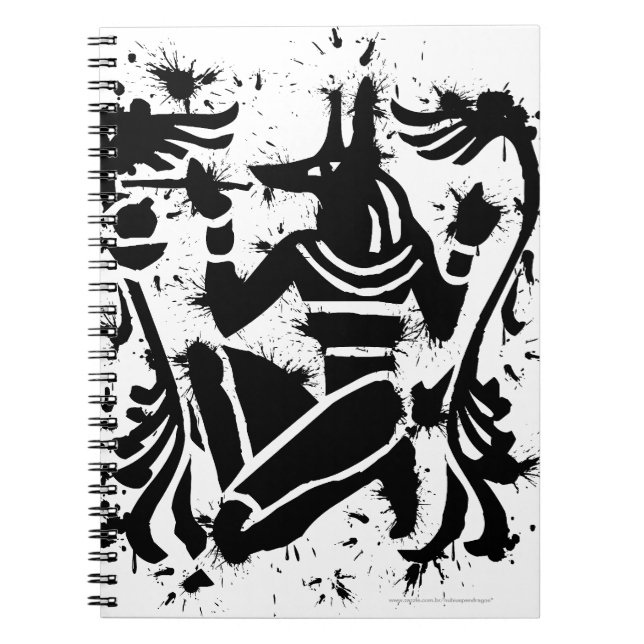 Anubis Stamp Notebook (Front)