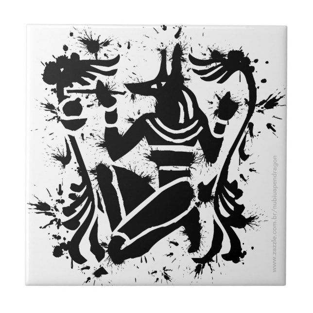 ANUBIS STAMP TILE (Front)