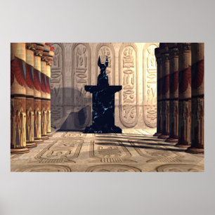 ANUBIS TEMPLE PRINT