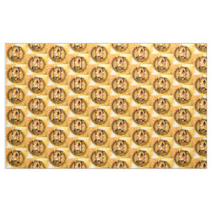 Anubis the egyptian god fabric