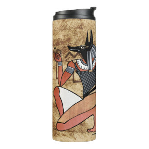 Anubis The Guardian Egyptian Thermal Tumbler
