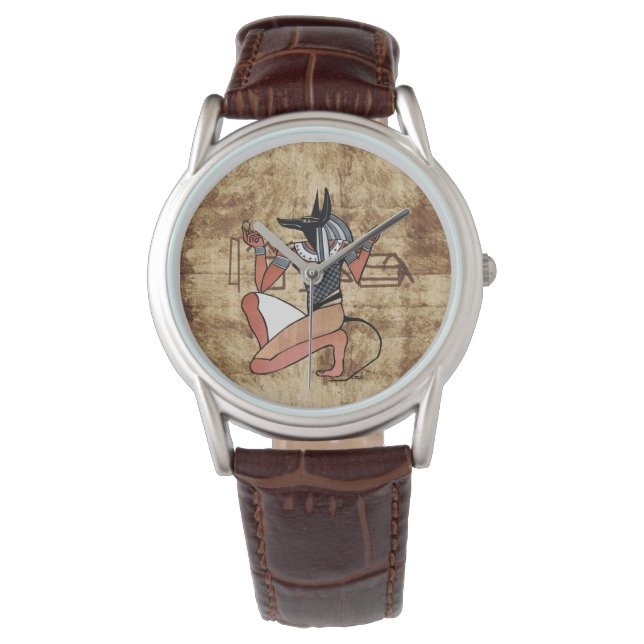 Anubis The Guardian Egyptian Watch (Front)