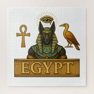 Anubis & Thoth – Ancient Egyptian Symbols Jigsaw Puzzle