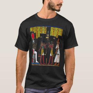 Anubis & Thoth Weighing Of The Heart For A Decease T-Shirt