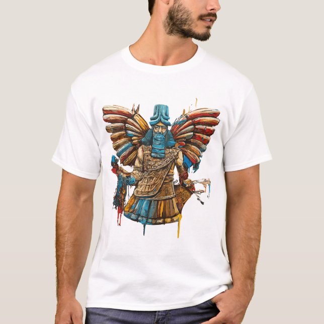 Anunakiz Enki The Anunnaki T-Shirt (Front)
