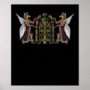 Anunnaki Aliens Ancient Sumerian Gods Poster