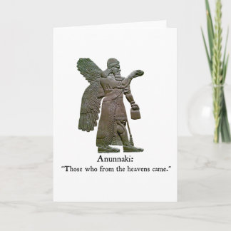 Anunnaki Ancient Aliens Card