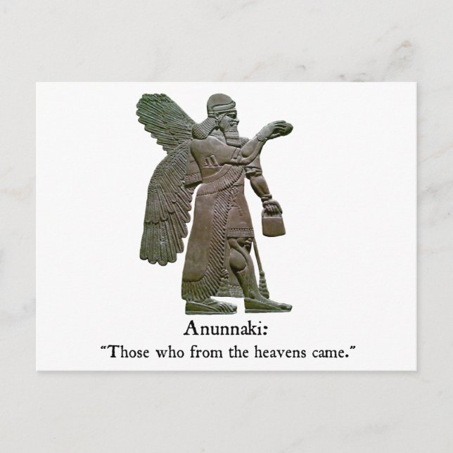 Anunnaki Ancient Aliens Postcard (Front)