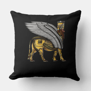Anunnaki Guardian Alien Ancient Sumerian God Cushion