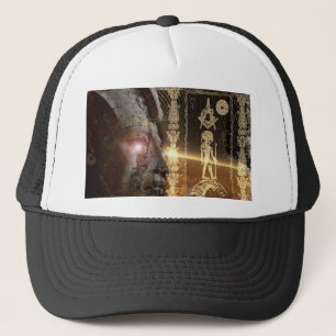 Anunnaki-ra_sun_god_egyptian_masons_nephilim_gods_ Trucker Hat