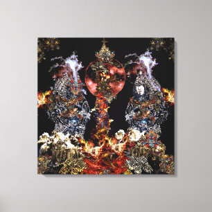 Anunnaki Scouts Canvas Print