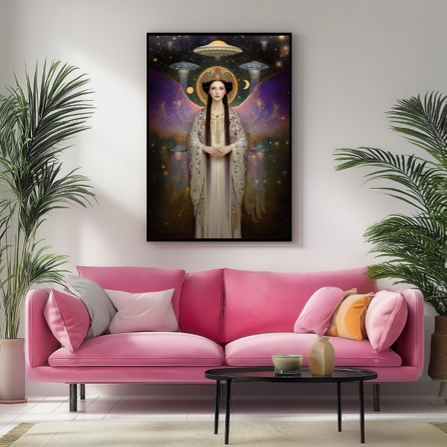 Anunnaki Star Goddess Ishtar High Frequency Art Poster (Creator Uploaded)