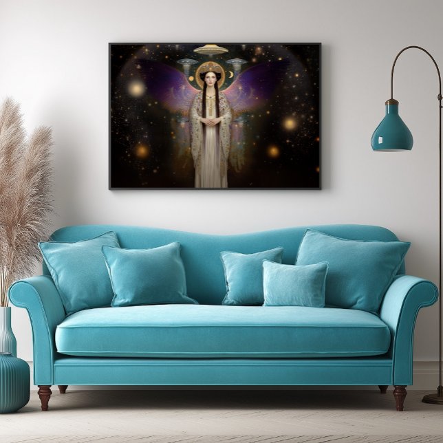 Anunnaki Star Goddess Ishtar High Frequency Art Poster (Creator Uploaded)