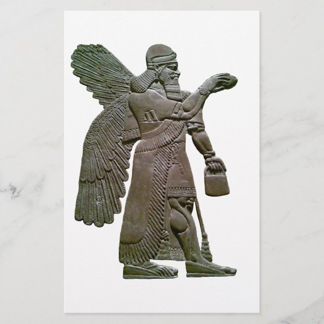 Anunnuki Ancient Sumerian Alien Extraterrestrial Stationery (Front)