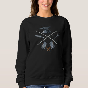 Anvil Hobby Legend Forging Professional Blacksmith Sweatshirt