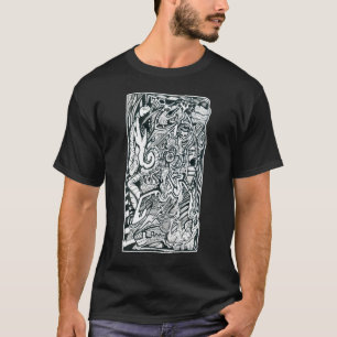 Anxiety Attack by Brian Benson, black t-shirt